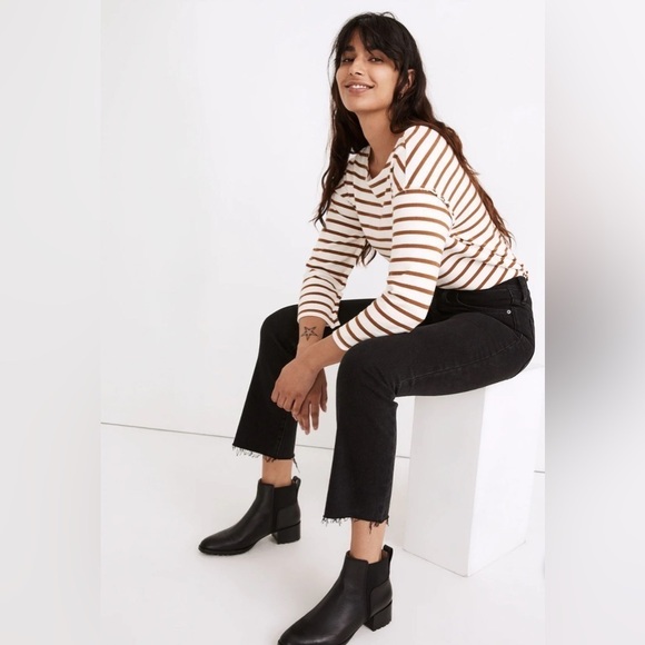 Madewell Cali Demi-Boot Jeans in Edmunds Wash: Raw-Hem Edition - Picture 2 of 13